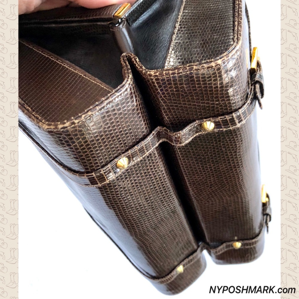 SOLD! Vintage Women’s Alligator Doctor Handbag - Picture 7 of 7